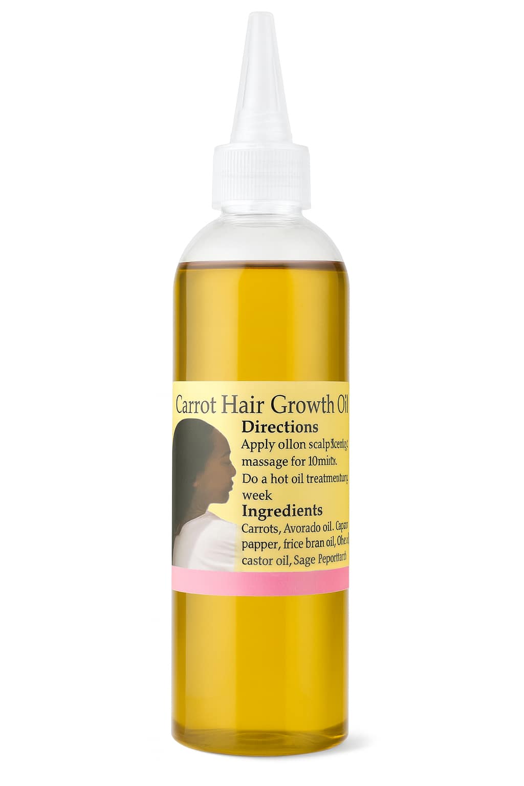 Carrot hair growth oil