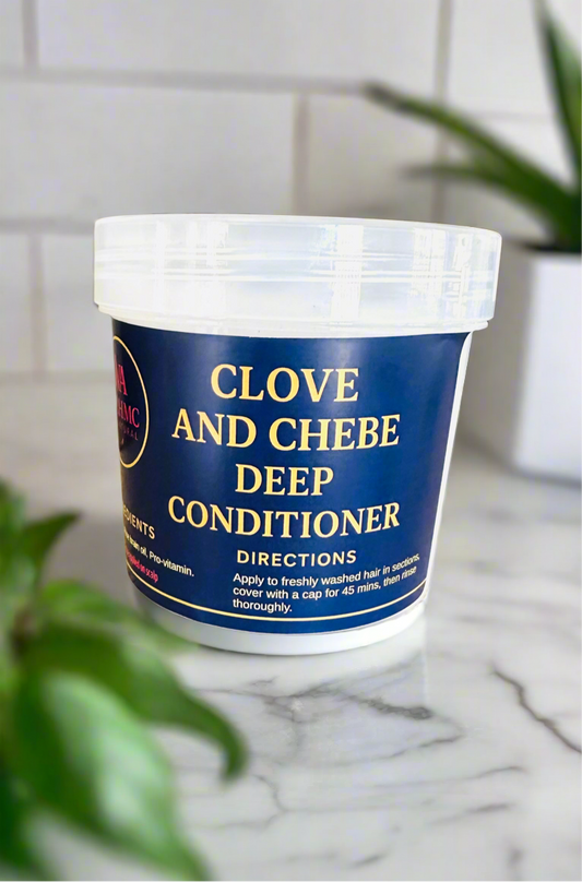 Clove and Chebe deep conditioner