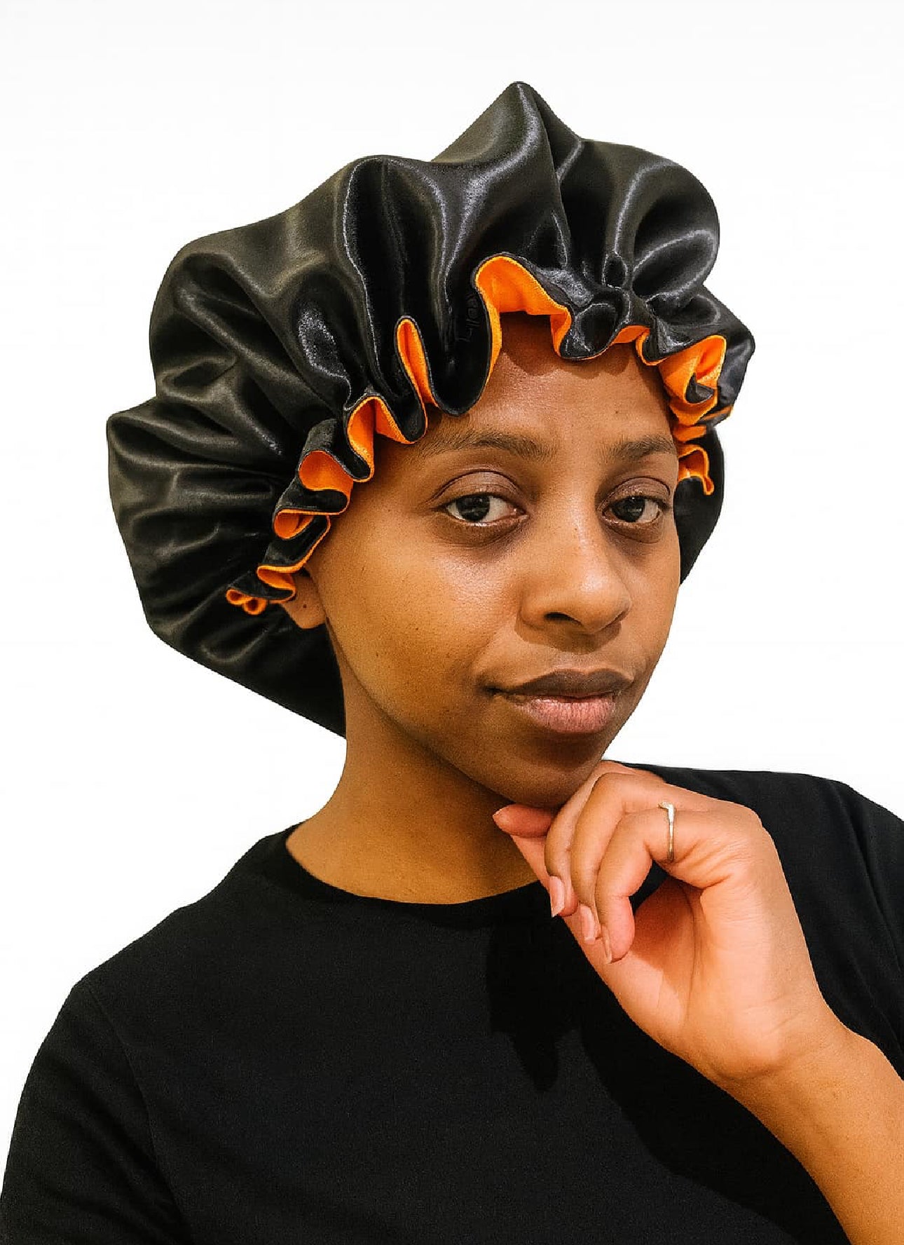 Silk sleeping bonnets