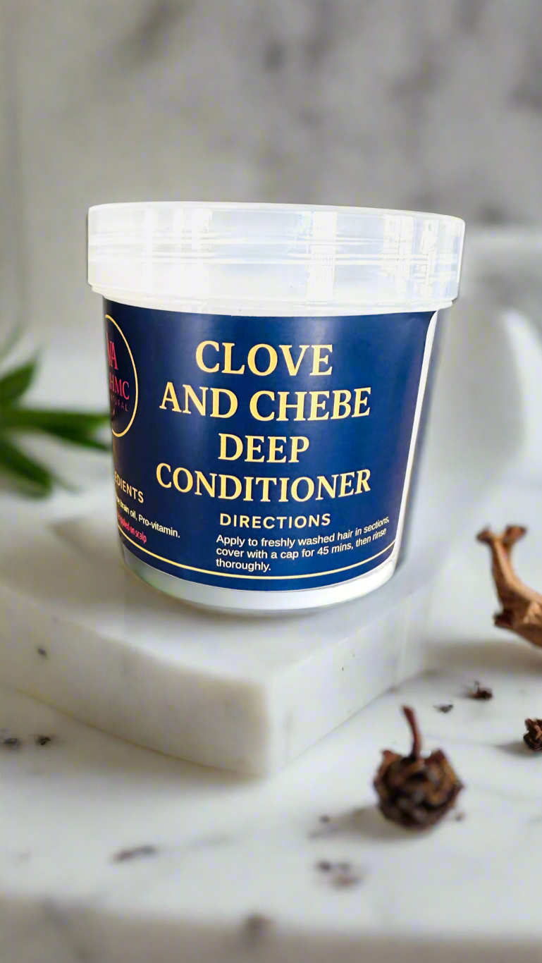 Clove and Chebe deep conditioner