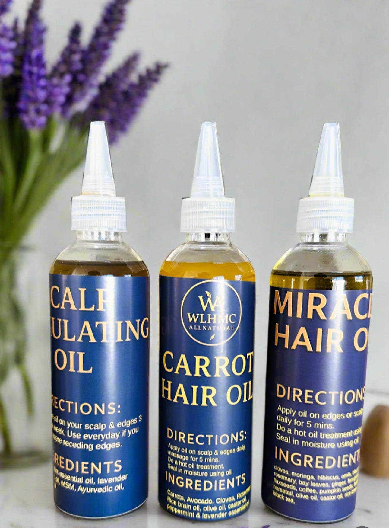 3 Set of herbal Oils